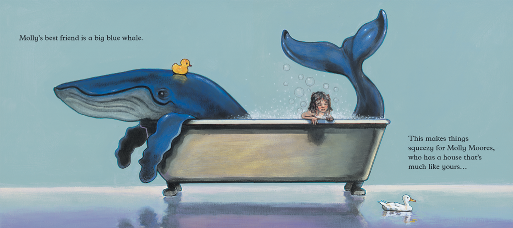 Molly Moores has a house like yours picture book ... or does she? Molly’s house is alive with unexpected things and her days are full of adventure!