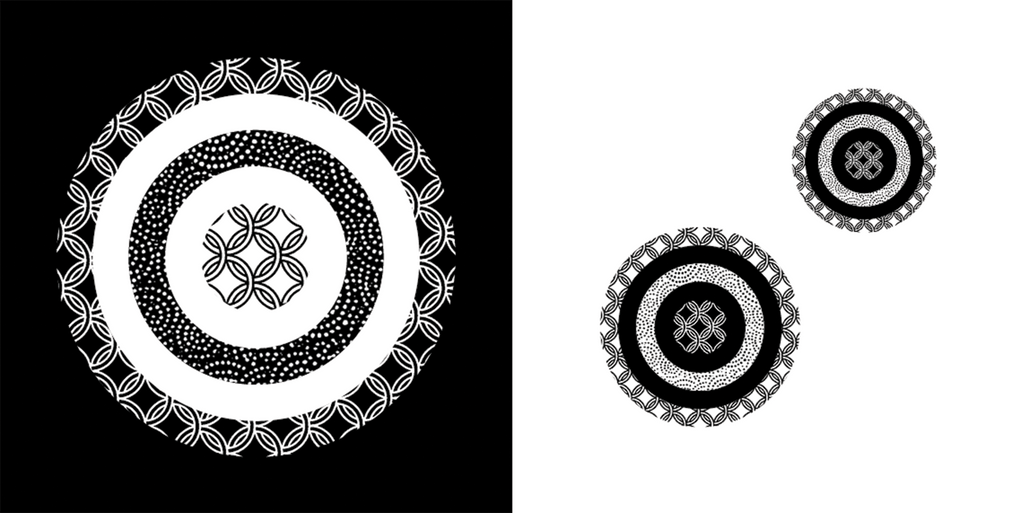 My First Shapes spread. A high contrast black & white board book specifically designed to help babies focus on simple shapes and every day images.