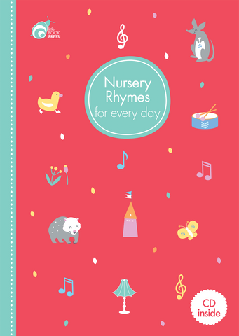 All the old favourite nursery rhymes have been recomposed with vocals by  Emily Smart and Tim Lucas and mastered  by John De Michele.  The picture booklet provides the words to the songs with actions and sweet illustrations.  The CD includes 14 songs and 14 instrumentals.