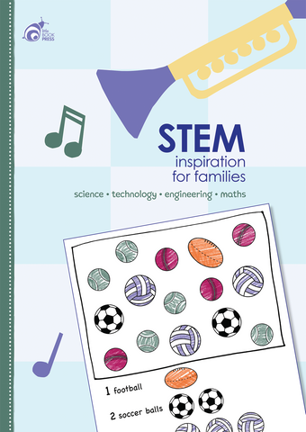 In this STEM 2020 activity book are play based STEM ideas and activities to create and explore with your child. A well developed A4 activity book which supports and encourages families to include every day play, both structured and unstructured, into their child’s daily routine.