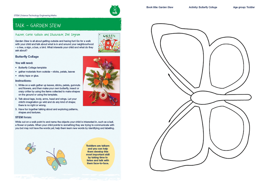 In this 2020 STEM activity book are play based STEM ideas and activities to create and explore with your child (toddler). 